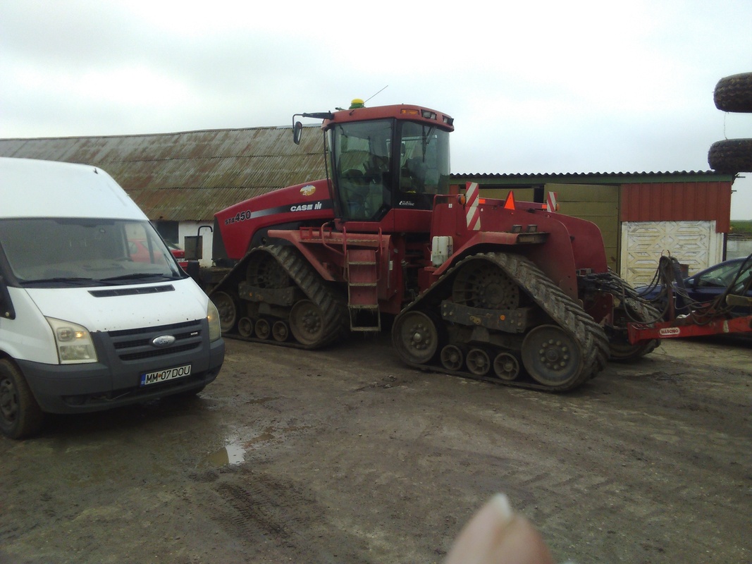 Cauciucare galet șenilă / rolă / roată sprijin tractor agricol Case Quadtrac XTS 450 - 540