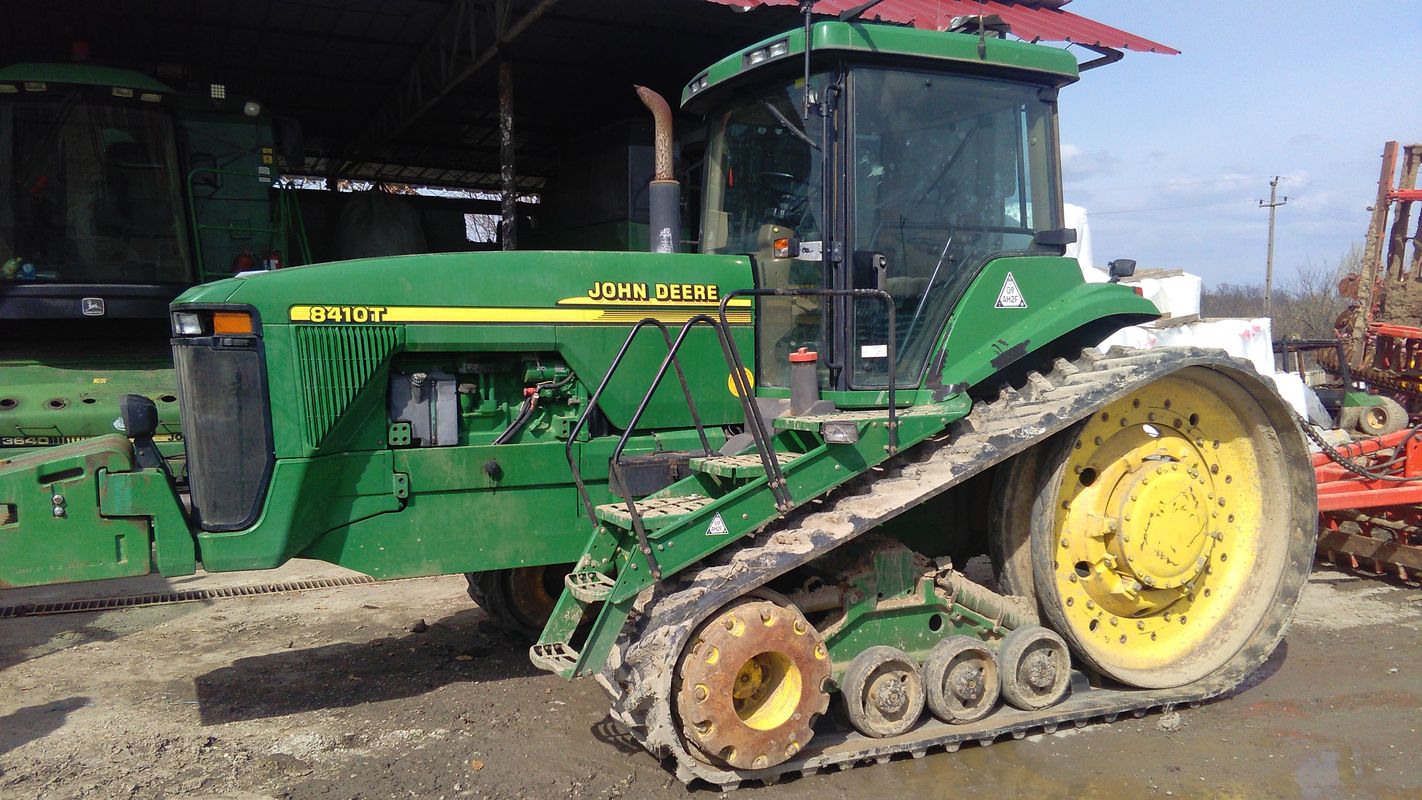 Cauciucare galet șenilă / rolă / roată sprijin tractor agricol John Deere  8400T 8410T