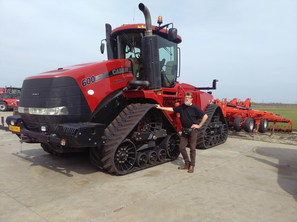 Cauciucare galet șenilă / rolă / roată sprijin tractor agricol Case Quadtrac XTS 450 - 540